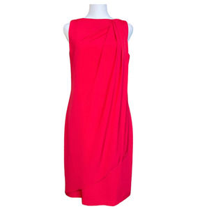Lauren Ralph Lauren Evening‎ Dress Red Women's Size 4 Classic Christmas Party
